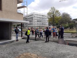 Visite de chantier de la résidence Villa Lisa à Nantes